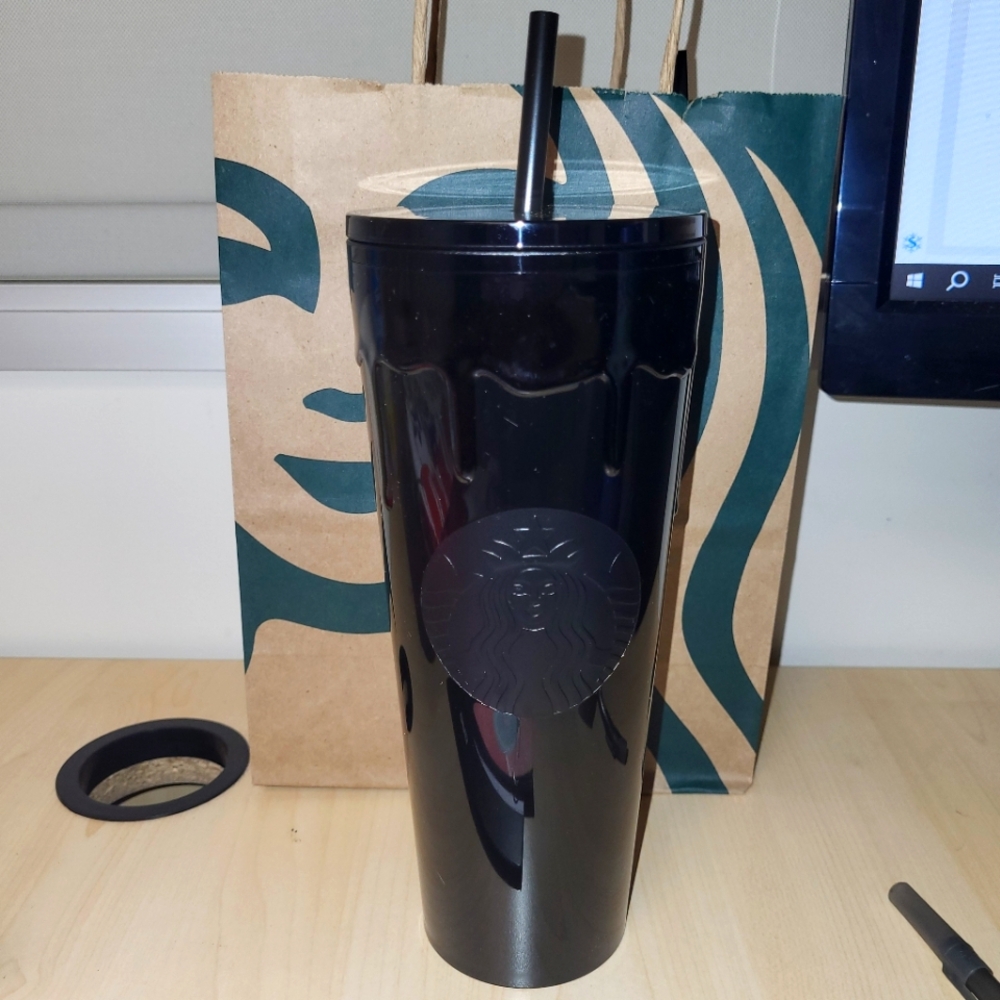 Starbucks Black Slime Cup